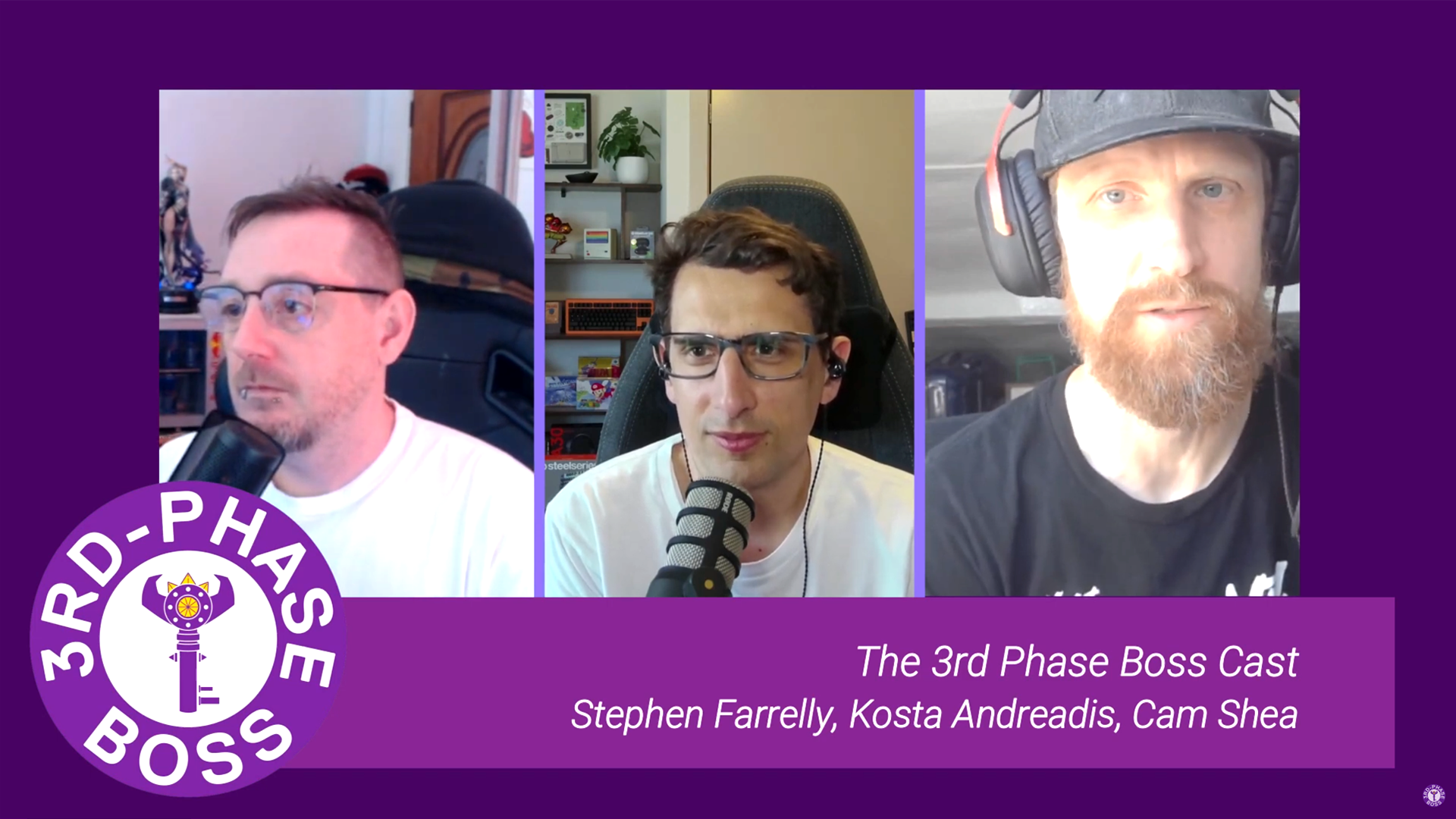 Load video: The first episode of the 3rd-Phase Boss &#39;BossCast&#39; talking games, pop culture and more!